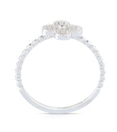 טבעת עשויה כסף טהור